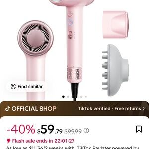 Pink Hair Dryer